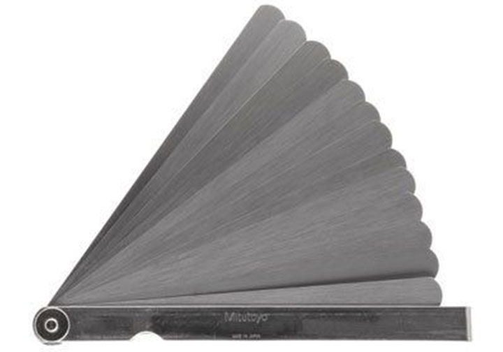 0.05-1mm Bộ dưỡng đo độ dày khe hở 13 lá Mitutoyo 184-301S
