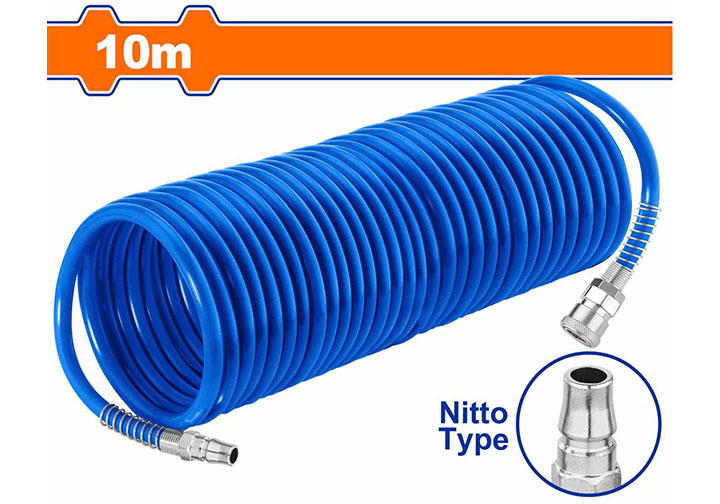 10m Cuộn dây hơi xoắn 5x8mm (có đầu nối) Wadfow WQG1910-3