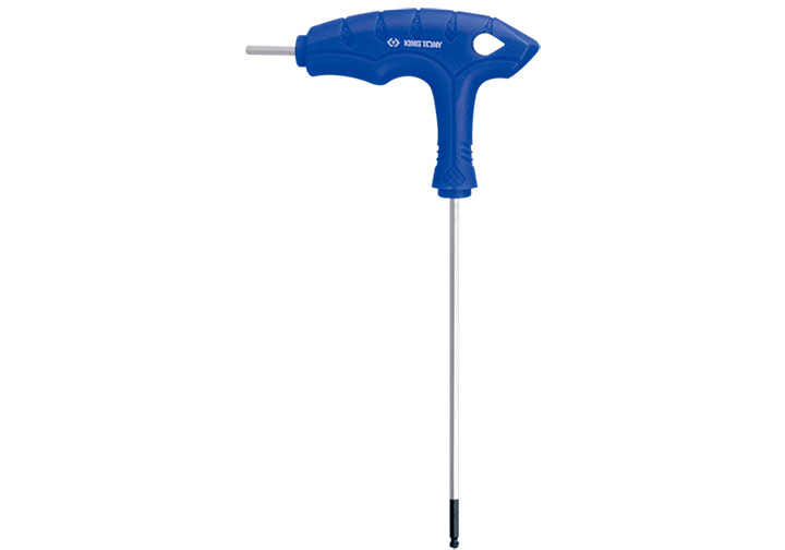 2.5mm Lục giác chữ T (1 đầu bằng, 1 đầu bi) Kingtony 116025MR