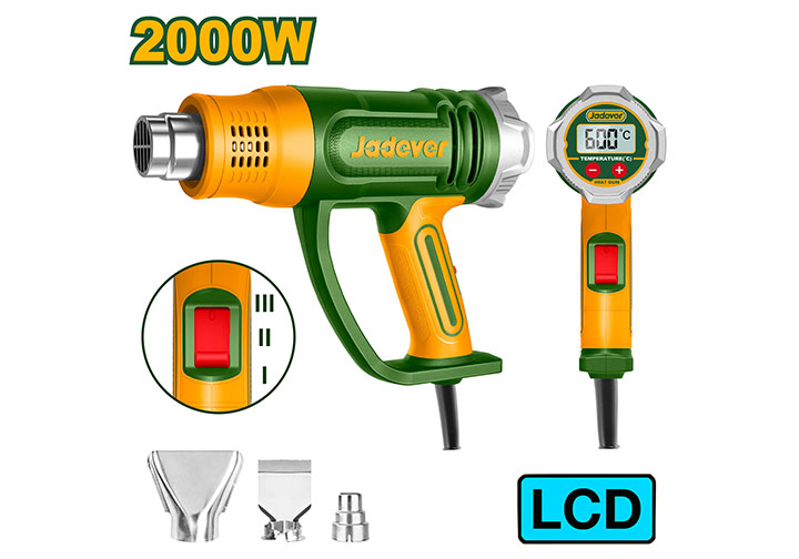 2000W Máy thổi hơi nóng điện tử Jadever JDHG1530