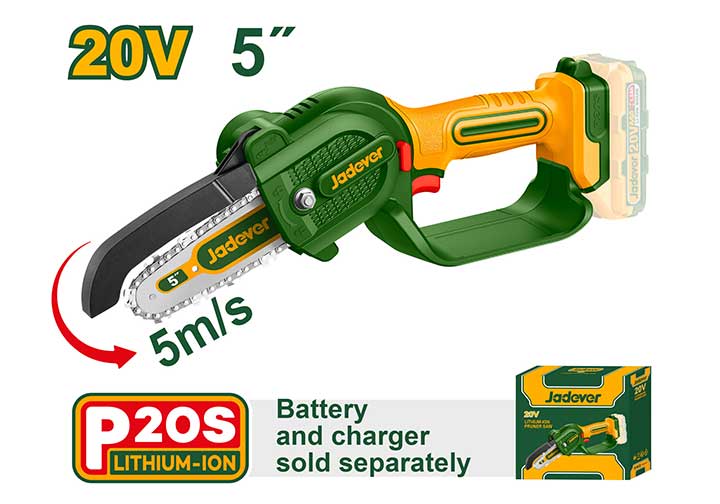 20V Máy cưa cắt cành dùng pin (chỉ thân máy) Jadever JDCLP550