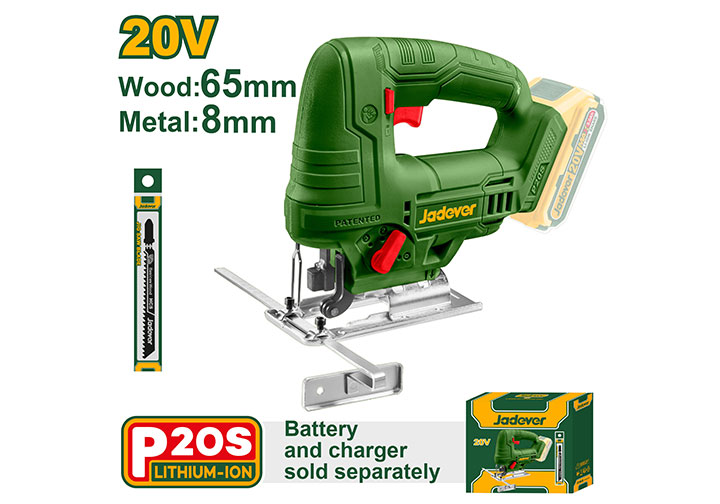 20V Máy cưa lọng dùng pin (chỉ thân máy) Jadever JDLS1565