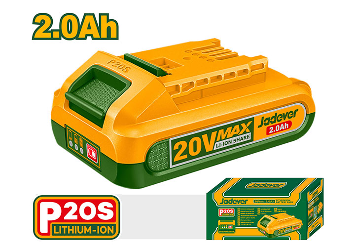 20V/2.0Ah Pin Lithium-ion (dòng P20S) Jadever JDLBP520
