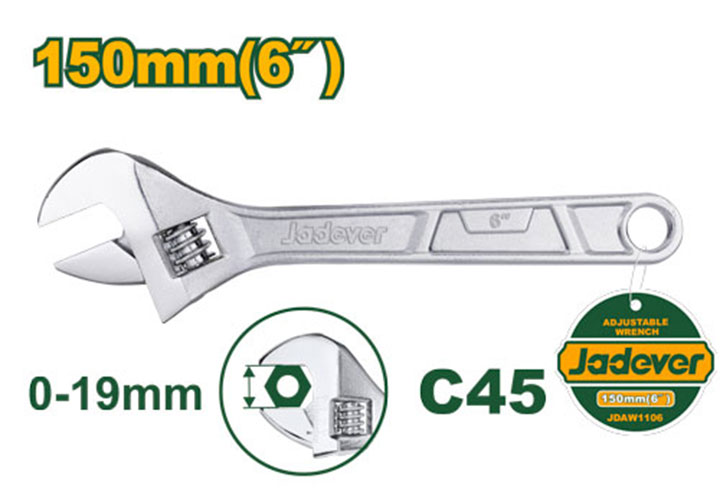 6" Mỏ lết Jadever JDAW1106