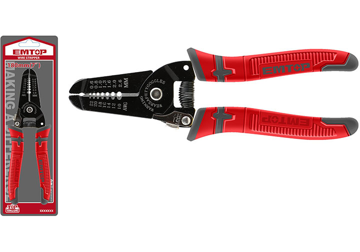 7" Kìm tuốt dây Emtop EMPL5607