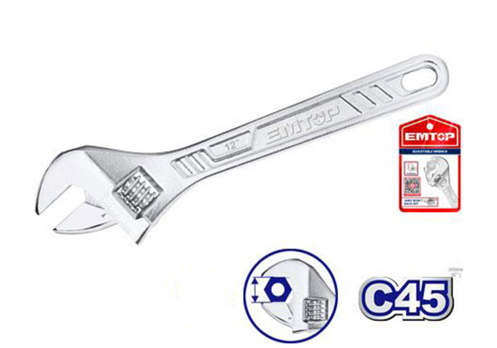 8" Mỏ lết Emtop EAWH130822