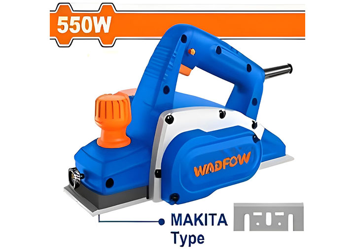 82mm Máy bào gỗ 550W Wadfow WEP155501