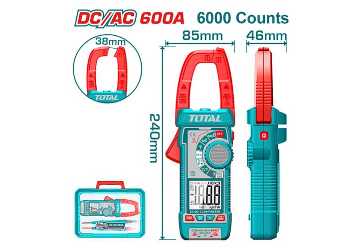 Ampe kìm đo DC/AC Total TMT766002