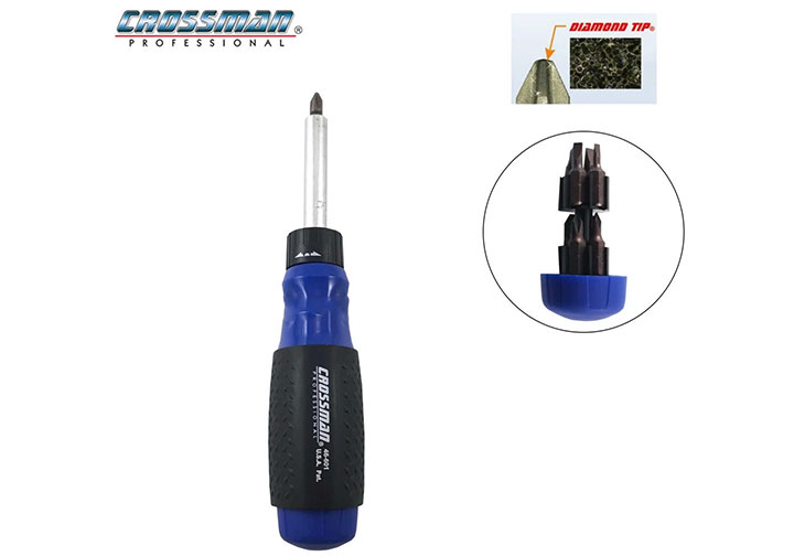 Tuốc nơ vít tự động 9 chi tiết Crossman 46-601