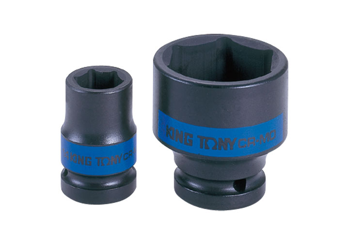 17mm Đầu tuýp đen 6 cạnh (dài 38mm) 1/2" Kingtony 453517M