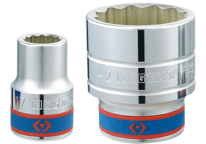 33mm Đầu tuýp 12 cạnh (dài 56mm) 3/4" Kingtony 633033M