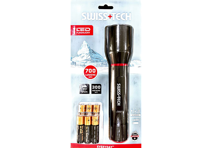Đèn pin (xài 6 pin AA) SWISS TECH ST031010